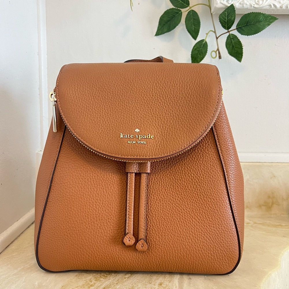 Kate Spade Leila Leather Backpack
